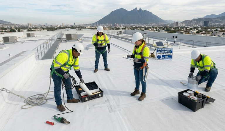 Mantenimiento de Membrana TPO en Cubierta: Guía Completa para Evitar Filtraciones y Prolongar su Vida Útil